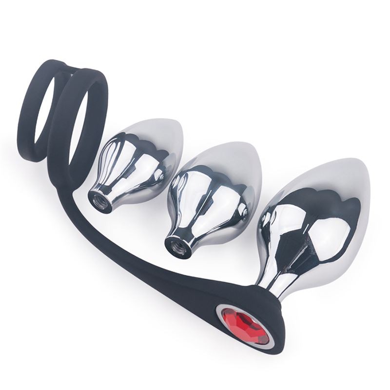 BENSONS Anillo con Plugs intercambiables