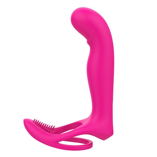 [SHD-S266] LORNA ANILLO DOBLE PENETRACION VIBRADOR MULTIFUNCIONAL RECARGABLE USB