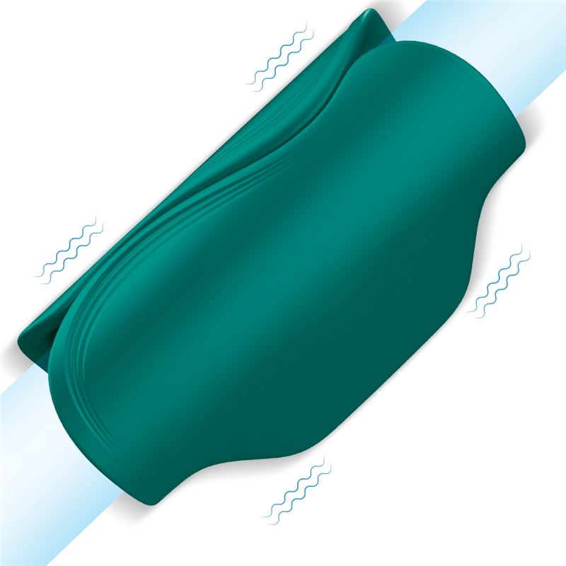 MASTURBADOR VIBRADOR 9  FUNCIONES - SILICONA - RECARGABLE
