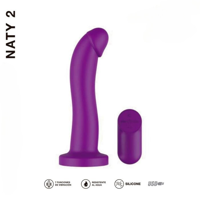 NATY 2 - VIBRADOR CONTROL REMOTO