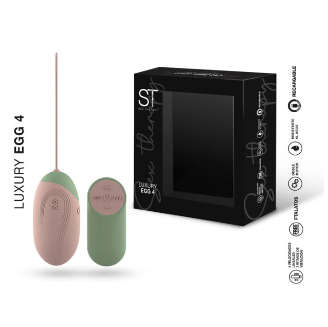 [ST-19001] Huevo Vibrador Recargable - LUXURY EGG 4