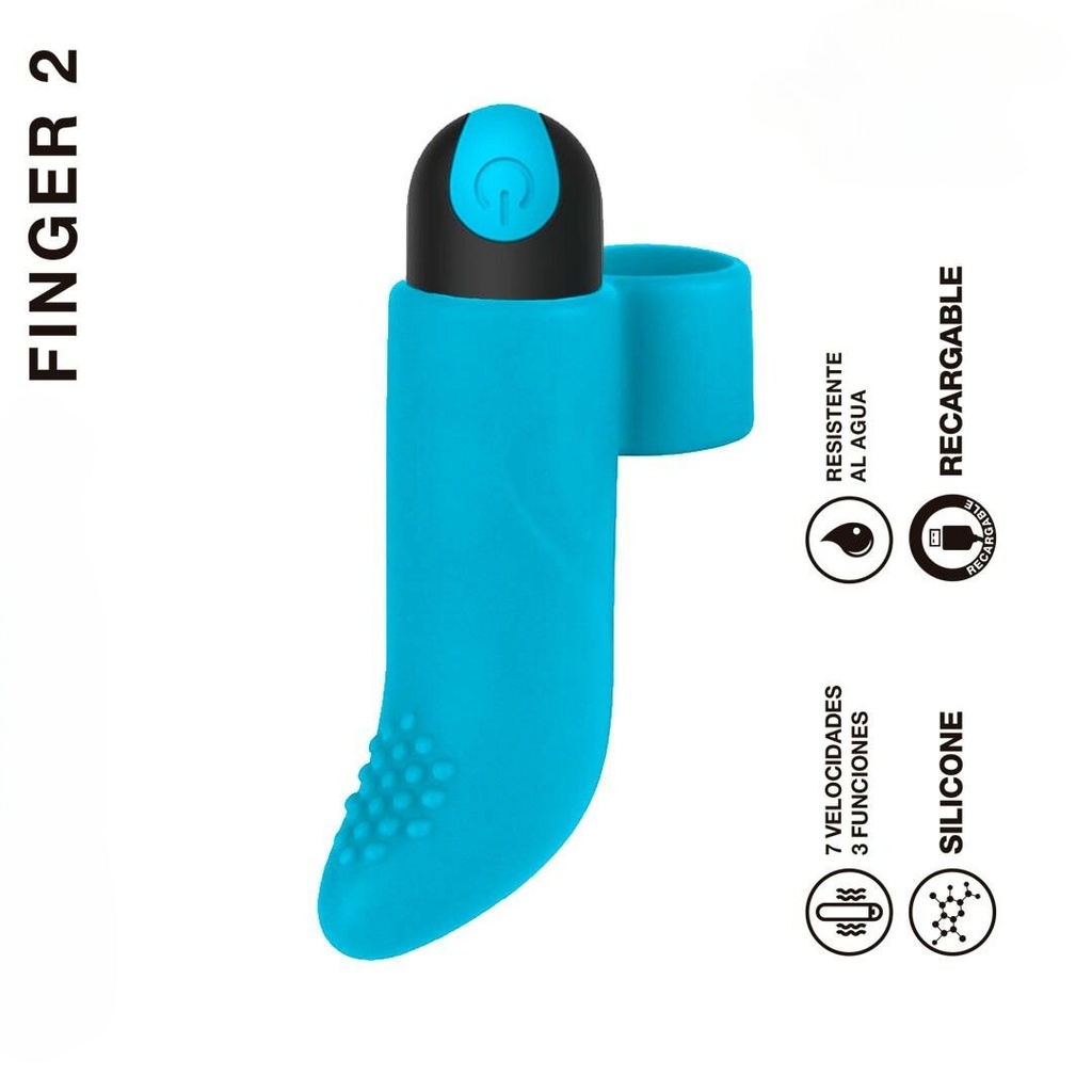 [ST-20026-BLUE] Finger 2 - Blue