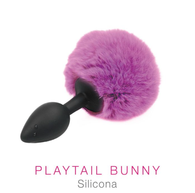 PLUG COLA POMPON ROSA