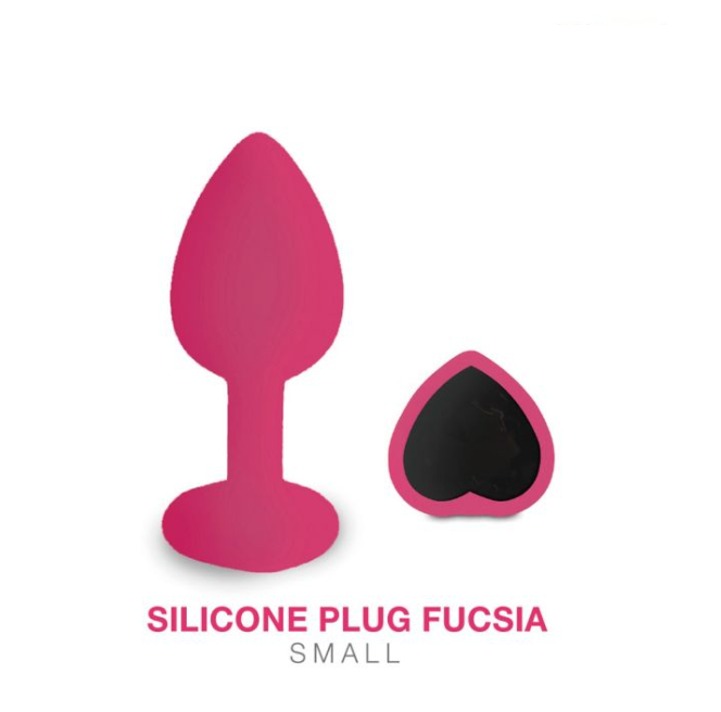 [ST-23199086] Plug de Silicona Fucsia SMALL