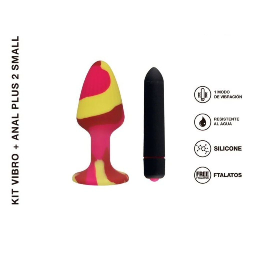 Kit Vibro + Plug Anal Plus 2
