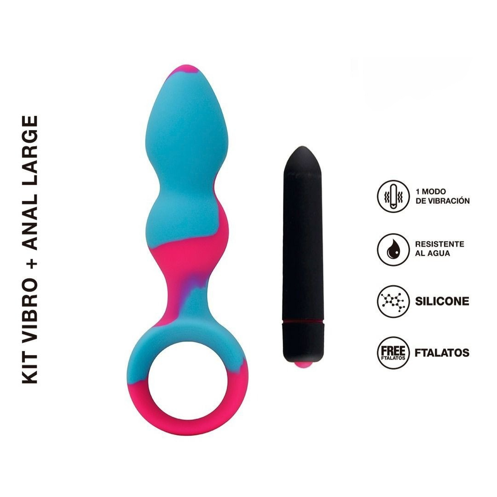 [ST-AN-0238-LARGE] Kit Vibro + Anal Large