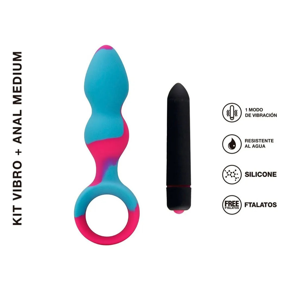 [ST-AN-0238-MEDIUM] Kit Vibro + Anal Medium