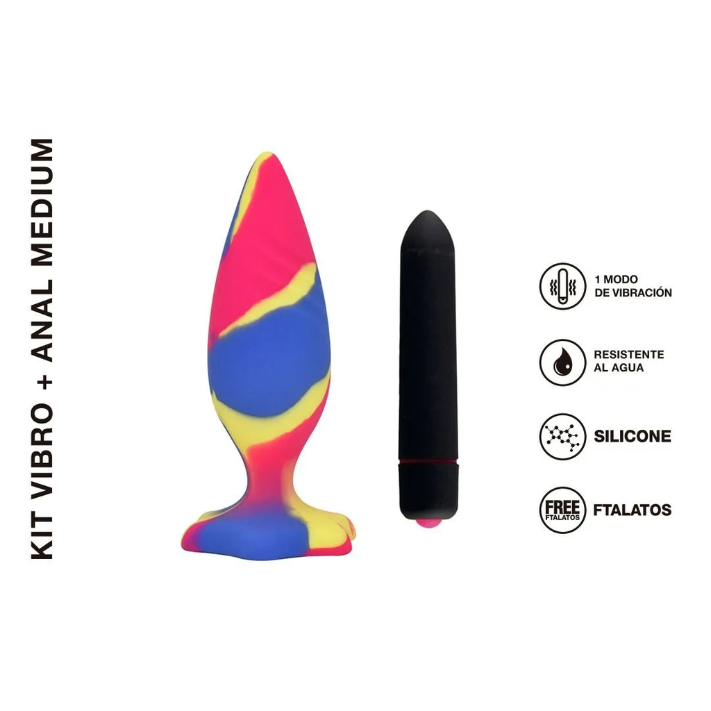 [ST-AN-0239-MEDIUM] Kit Vibro + Anal Medium