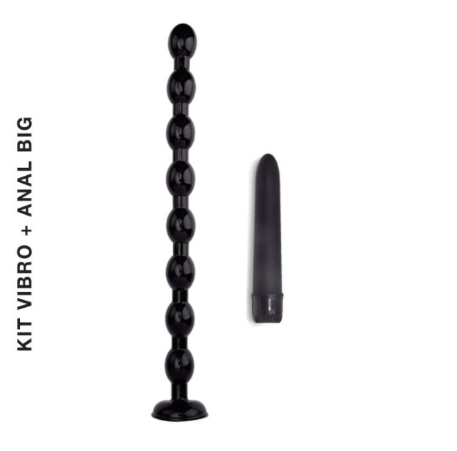 Vibrador anal KIT VIBRO +ANAL BIG