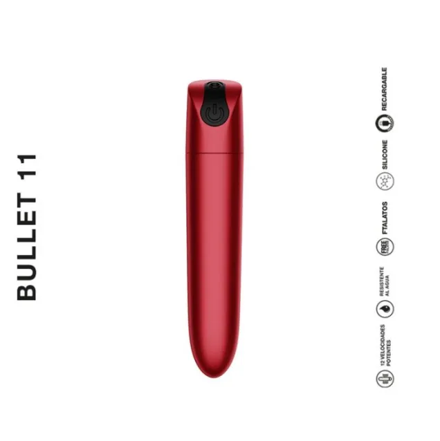 [ST-BU-0059] Bullet 11 - Bala Vibradora Recargable