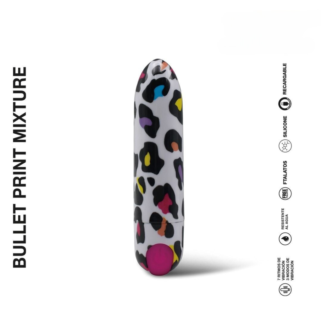 [ST-BU-0061-MIXTURE] Bullet Print Mixture - Bala Vibradora