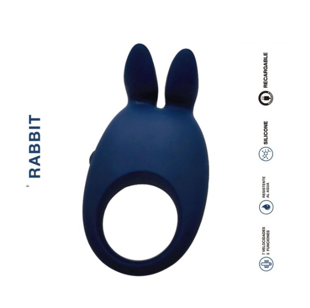 [ST-CR-0032] Rabbit Anillo Vibrador