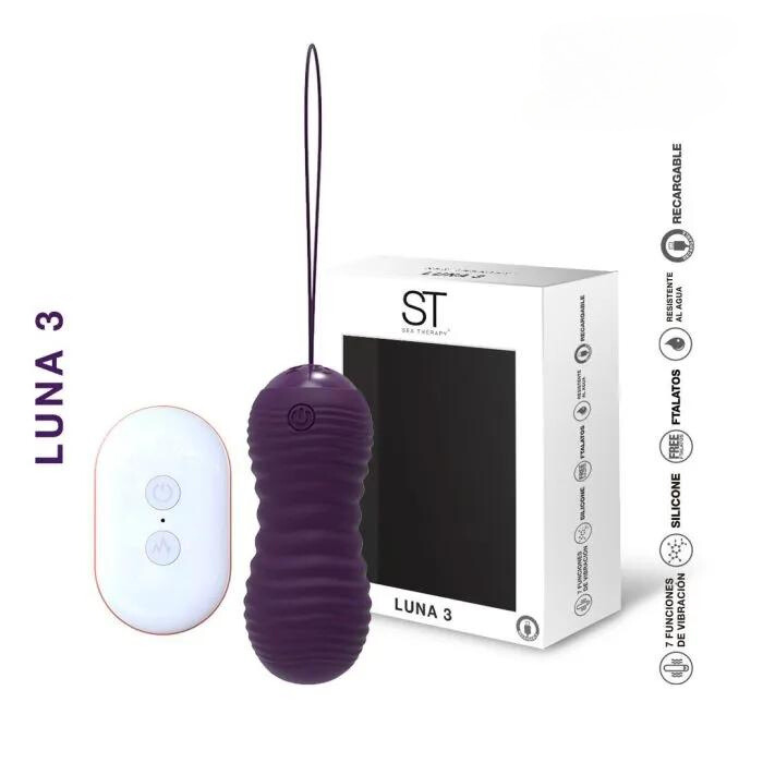 [ST-EGG-0036] Luna 3 - Huevo vibrador Thrusting