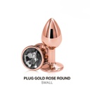 PLUG GOLD ROSE ROUND