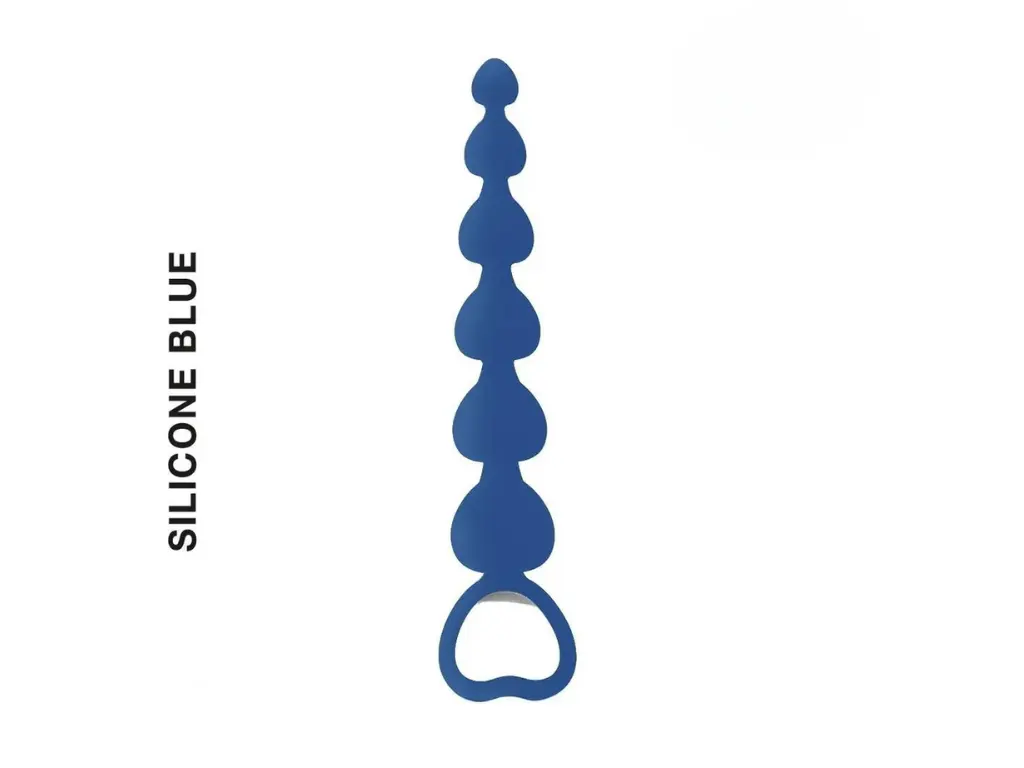 [ST-SI052-BLUE] Anal Beads 2 - Azul