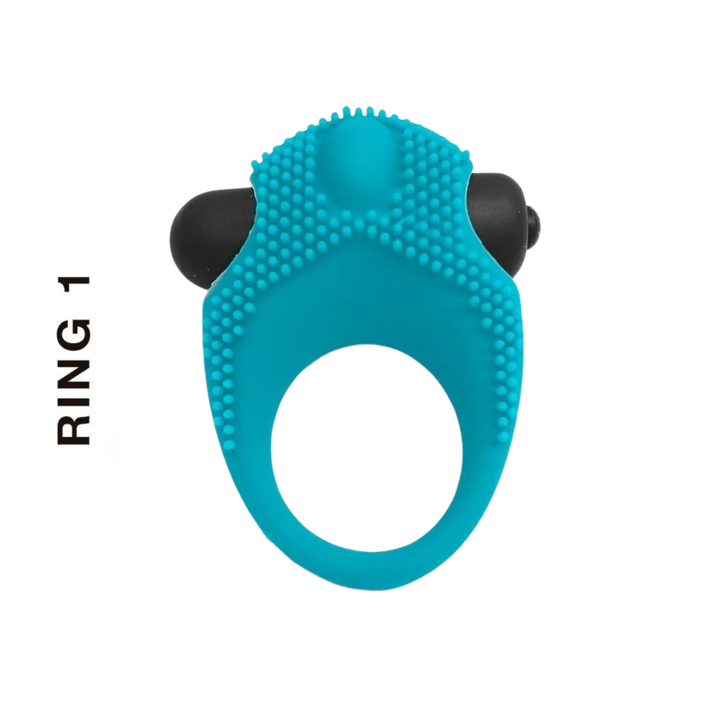 [ST-SI089-BLUE] Anillo vibrador Ring 1