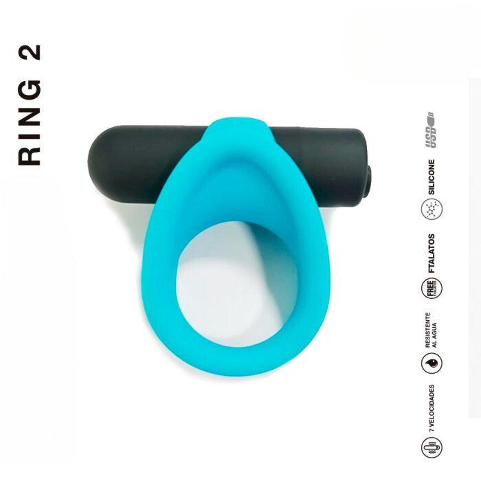 [ST-SI090B] RING 2 - BLUE A PILAS