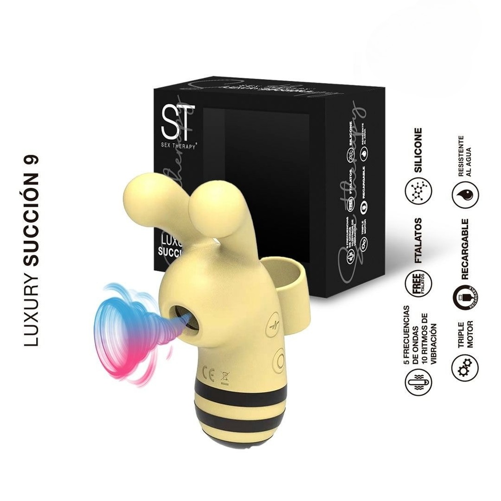 [ST-SU-0088] Succionador Luxury 9 - Abeja