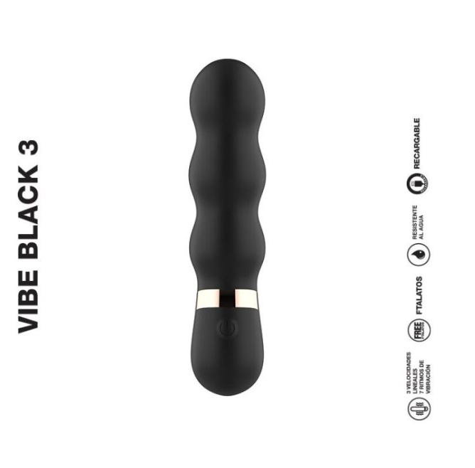 VIBE BLACK 3 - Bala Vibradora