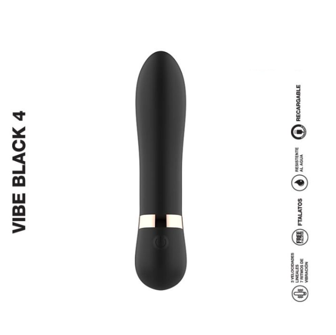 Vibe Black 4 - Bala Vibradora