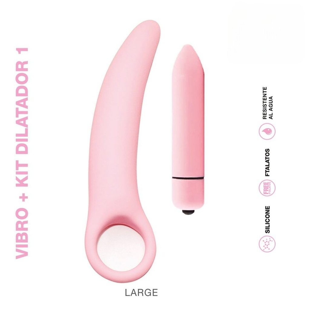 KIT VIBRO + DILATADOR 1 LARGE