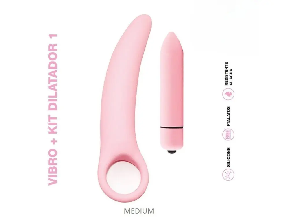 KIT VIBRO + DILATADOR 1 MEDIUM