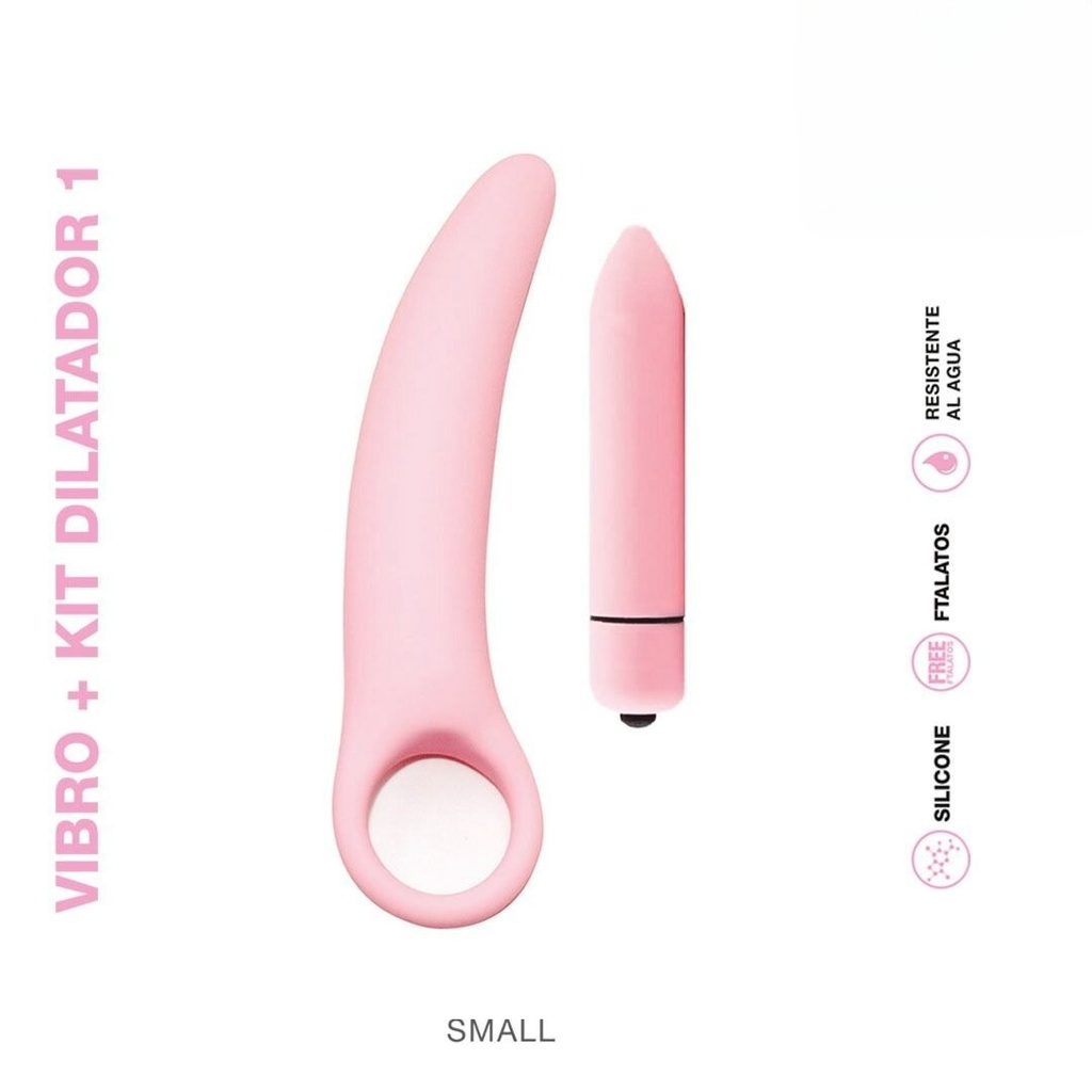 [ST-TOY-014-V-S] KIT VIBRO + DILATADOR 1 SMALL