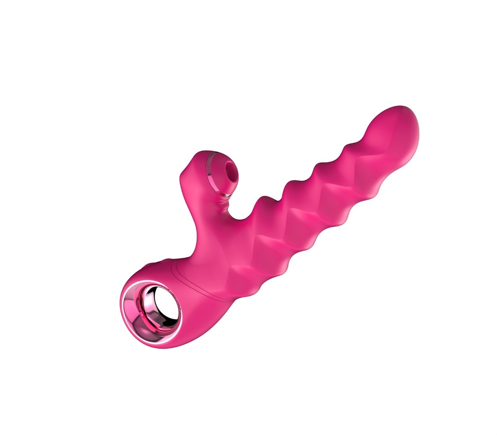 [ST-VB-0388] SUCCION 11 - Vibrador con Temperatura, Movimiento y Succion