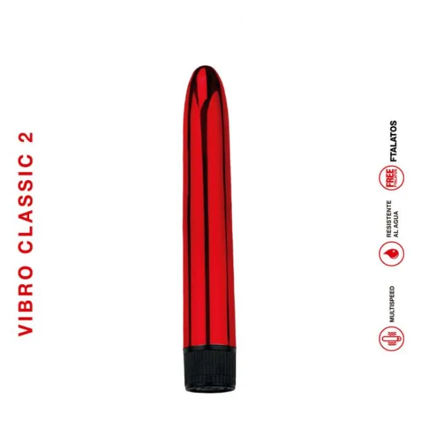 [ST-VV017-RED] VIBRADOR CLASSIC 2
