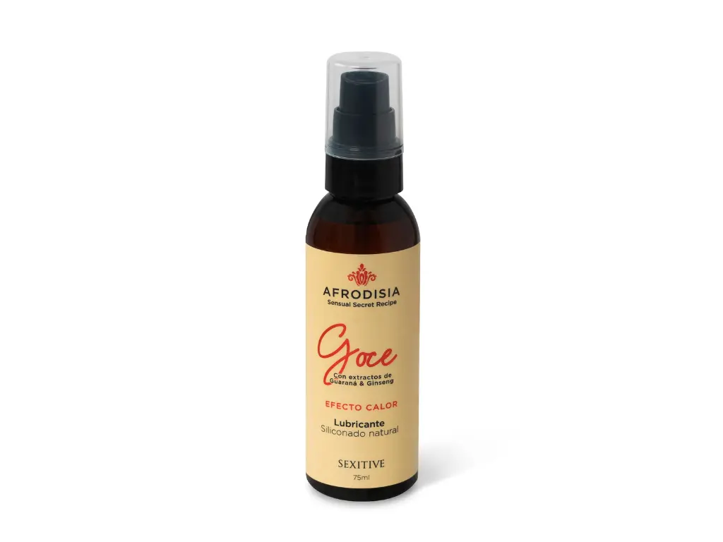 [SXT-AFR03] Gel Siliconado Afrodisia Goce Efecto Calor 75ml