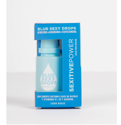Blue Sexy Drops Vigorizante Masc - SEXITIVE 