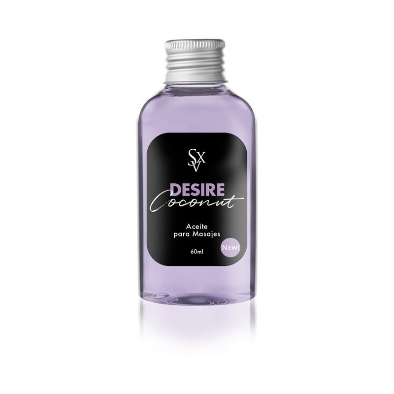 Aceite Masajes - DESIRE COCONUT 60ml.