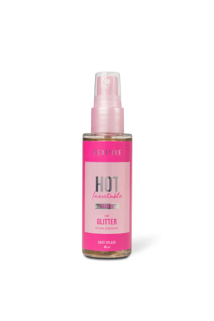 Body Splas Hot Inevitable Privée Glitter - 60ml