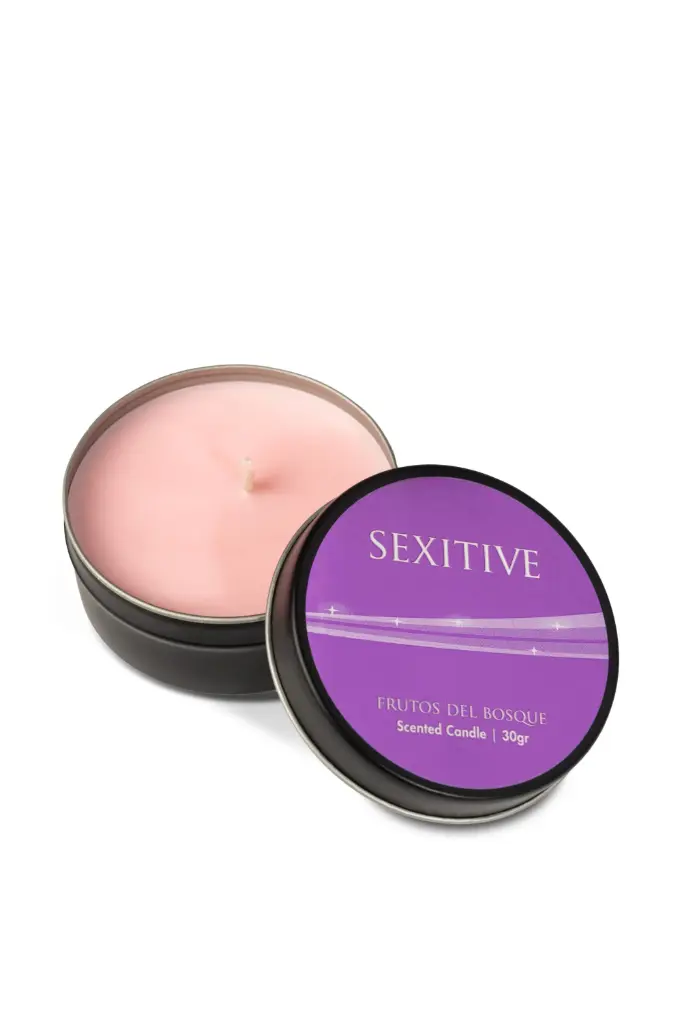 [SXT-D59] Vela para Masajes/Wax Play - Frutos del Bosque 30g