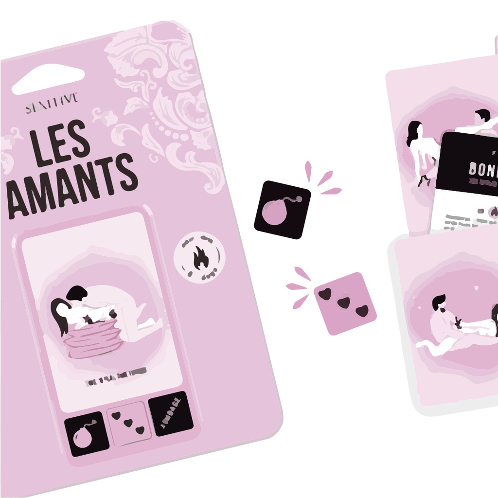[SXT-GLO04] Les Amants Juego de Cartas + Dados