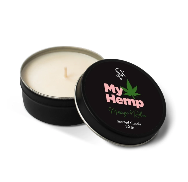 [SXT-MH03] Vela para Masajes/Wax Play - My Hemp