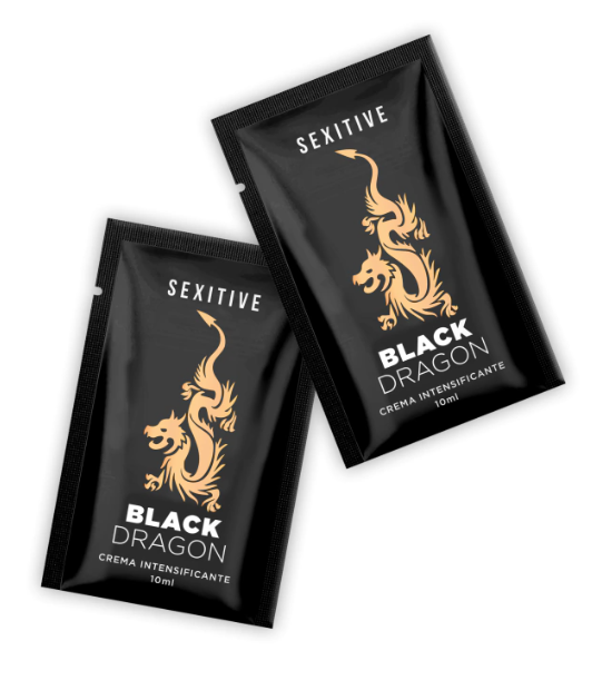 Pouch Crema Intensificante Black Dragon 10 ml