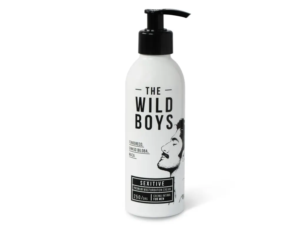 [SXT-WB04] Crema Intima for Men The Wild Boys Con Fenogreco, Glinkgo & Maca