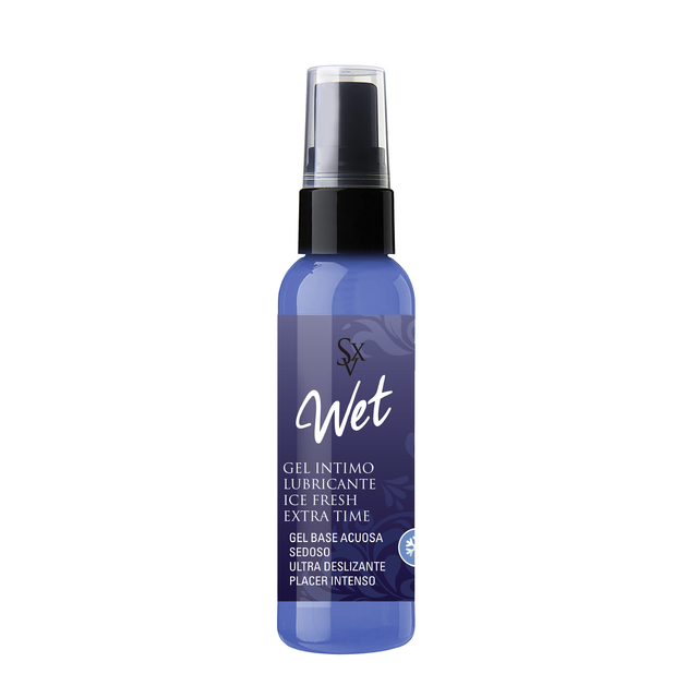 Gel Lubricante Wet - Ice Fresh EXTRA TIME 75 ml