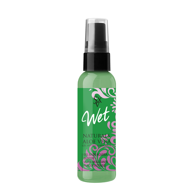 [SXT-WET06] Gel Lubricante Wet - Naturals Aloe Vera 75 ml