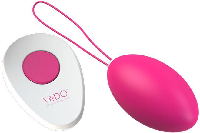 [VI-B0309] Peach Vibrating Egg Fucsia