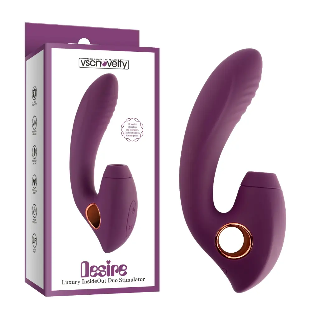 [VN-130204] Pleasure Luxury InsideOut Duo Stimulator