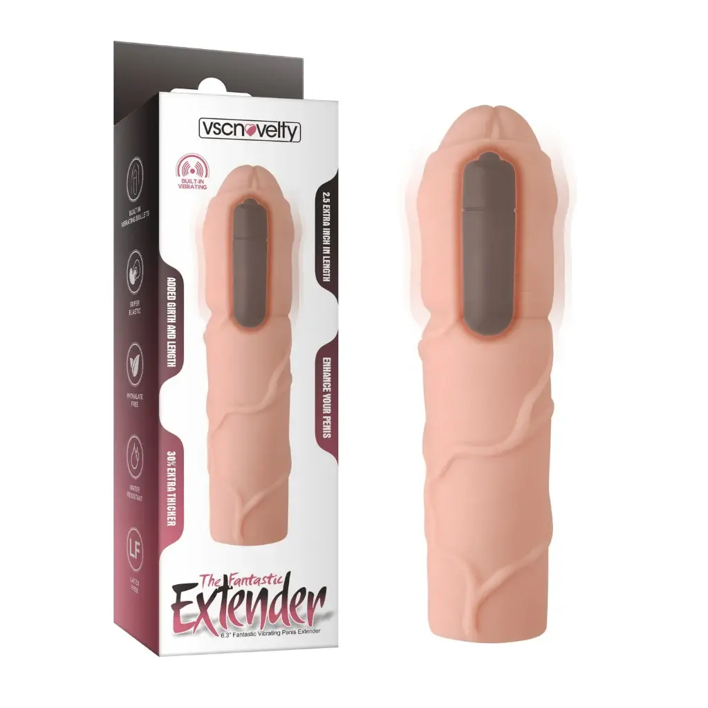 Funda Peneana 16 Cm Con Bala Vibradora