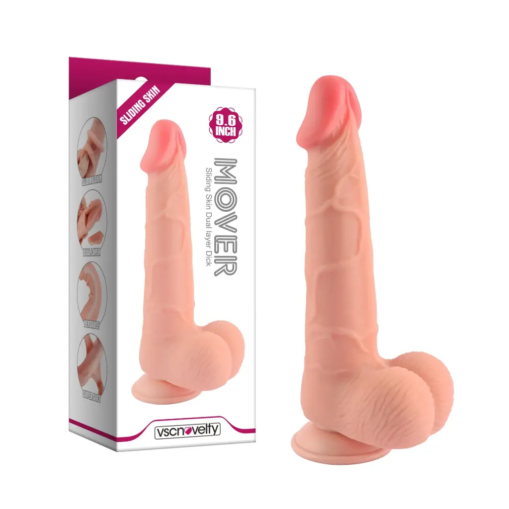 [VN-318021] Dildo Realistico Con Ventosa Cyber Skin 24.5 cm