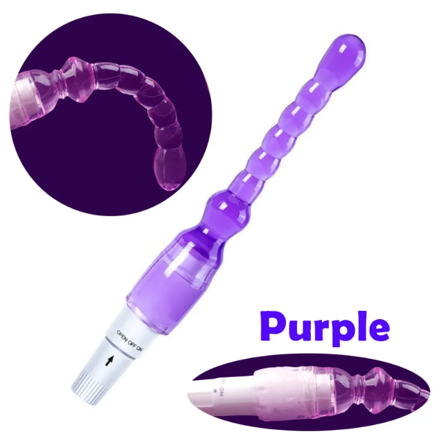 Vibrador anal - Felpa de Nailon