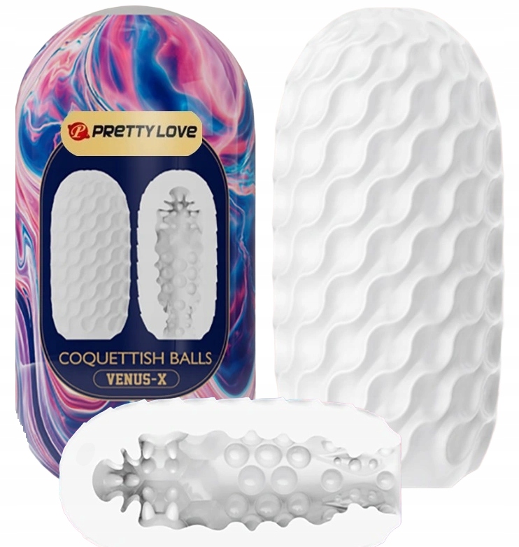 Huevo Masturbador Coquettish Balls - Pretty Love