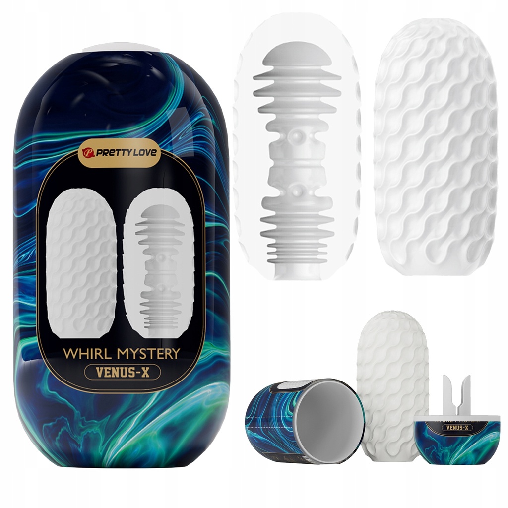 Huevo masturbador whirl Mystery - Pretty Love