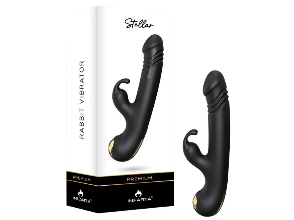Rabbit Vibrator Stellar Sube y Baja 