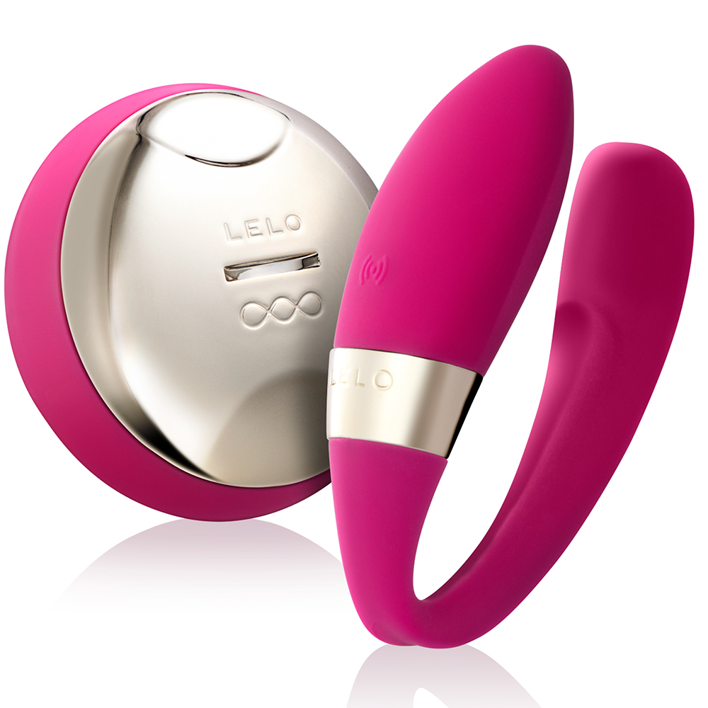 [LE-67] Lelo Tiani 2-Cerise - Vibrador para Parejas con Control