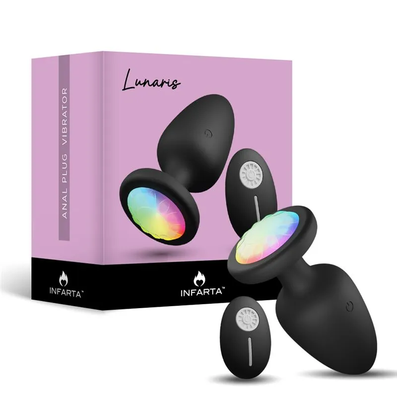[FT-863752] Anal Plug Vibrador Lunaris con Control - L